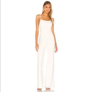 REVOLVE Lovers and Friends Lavinia Jumpsuit in White in Size L